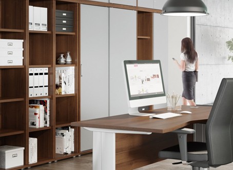 view our office shelving range